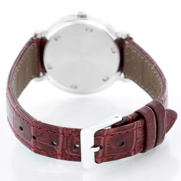 Very Rare Vacheron Constantin White Gold Watch Ref 6395