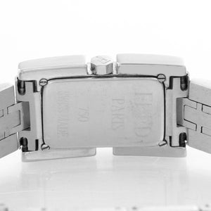 Fred of Paris 18K White Gold Pave Diamond Ladies Watch