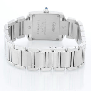 Cartier Tank Francaise Ladies Steel Watch W51008Q3 2300