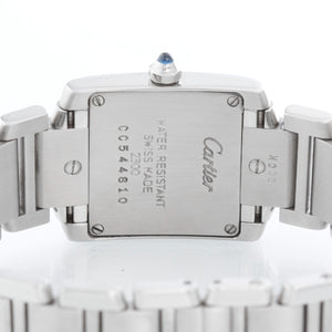 Cartier Tank Francaise Ladies Steel Watch W51008Q3 2300