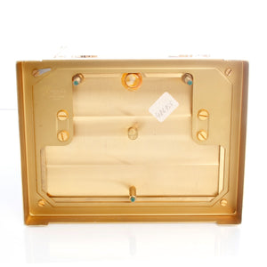 Beautiful Vintage Jaeger-LeCoultre Atmos Black Fish Marina Clock 526