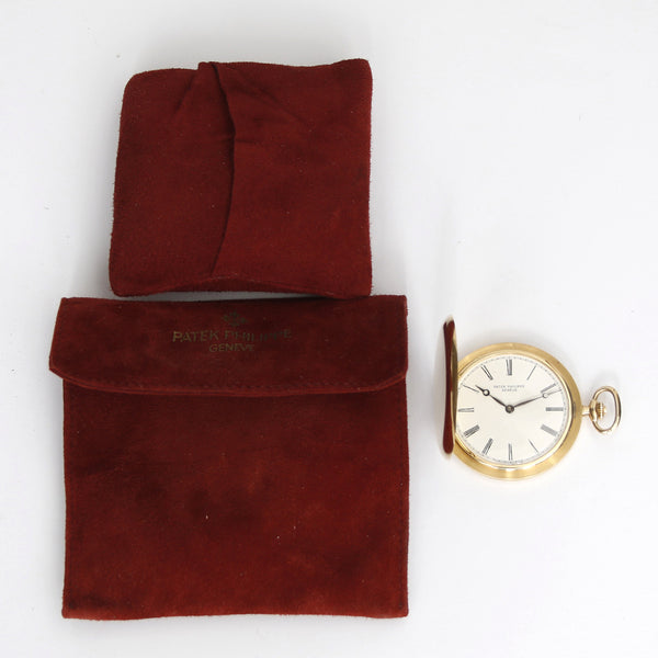 Patek Philippe & Co. 18K Yellow gold Hunter Case Pocket Watch Ref 865