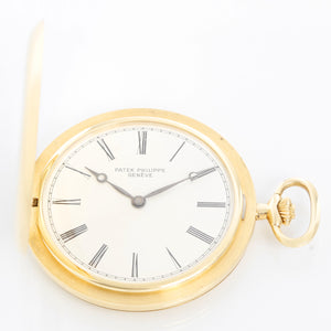 Patek Philippe & Co. 18K Yellow gold Hunter Case Pocket Watch Ref 865