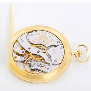 Patek Philippe & Co. 18K Yellow gold Hunter Case Pocket Watch Ref 865