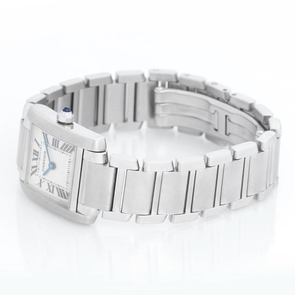 Cartier Tank Francaise Stainless  Steel Ladies Watch W51008Q3 2384