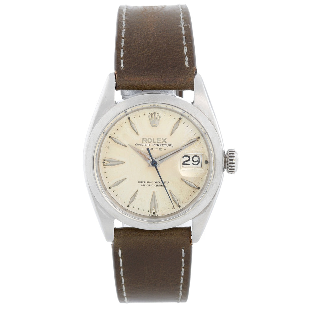 Rolex Vintage Date Men's Stainless Steel 1500