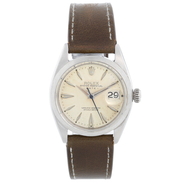 Rolex Vintage Date Men's Stainless Steel 1500