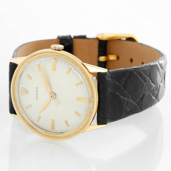 Rolex Vintage 14K Yellow Gold Mens Watch