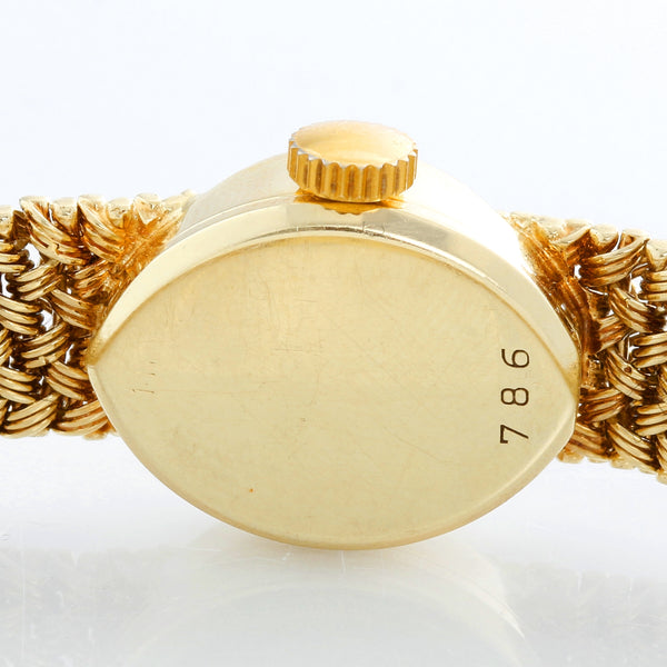 Vintage Cartier 18K Yellow Gold Ladies Watch