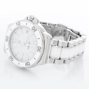 Tag Heuer Formula 1 White Ceramic Ladies Quartz Watch – Image 2