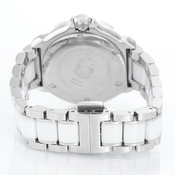 Tag Heuer Formula 1 White Ceramic Ladies Quartz Watch – Image 4