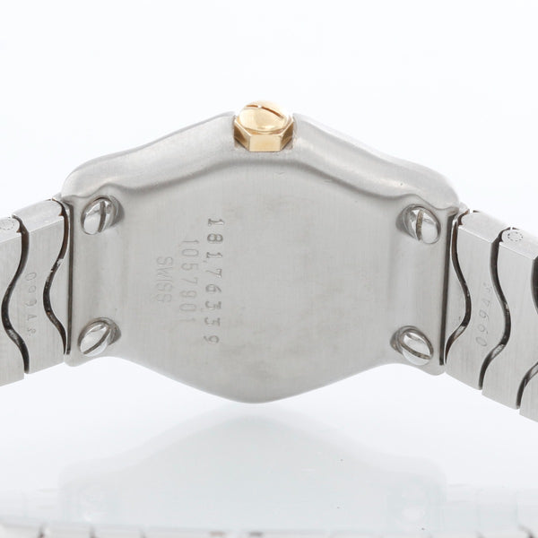 Ladies Ebel Sport Classique Steel & 18k Gold 23mm White Dial Quartz