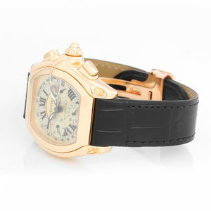 Cartier Gold Roadster Chronograph 2619  Men's Watch  W62021Y3