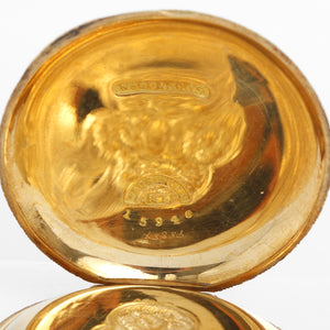 Elgin 18K Yellow Gold Hunting Case Pocket  Watch