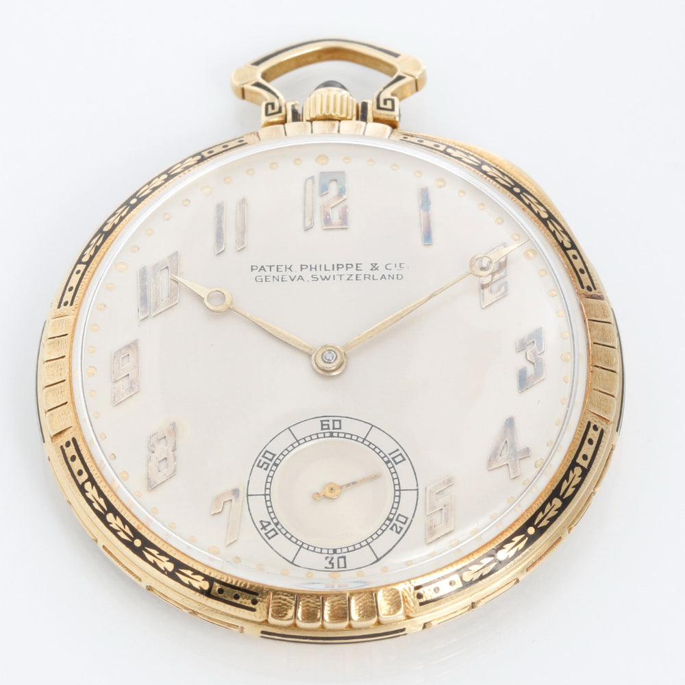 Patek Philippe 18K Yellow Gold Open Face Pocket Watch
