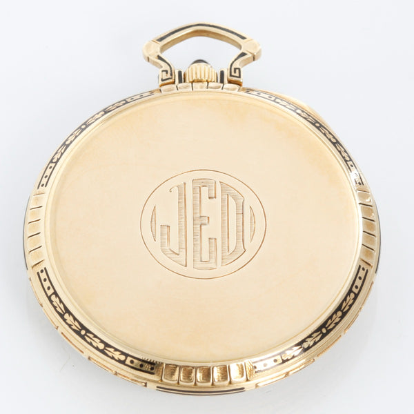 Patek Philippe 18K Yellow Gold Open Face Pocket Watch