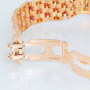 Cartier Panther Ladies 18k Yellow Gold Panthere Watch W25022B9