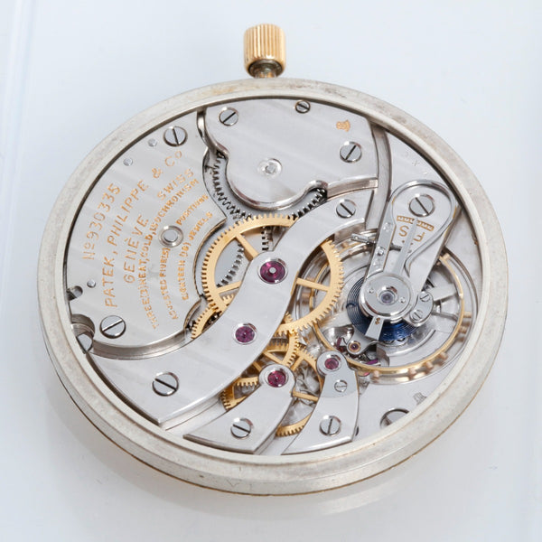 Patek Philippe 18K Yellow Gold Pocket Watch Presentation from Montgomery Ward