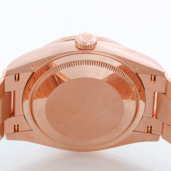 Rolex President Day-Date Men's 18k Rose Gold Watch 128345RBR