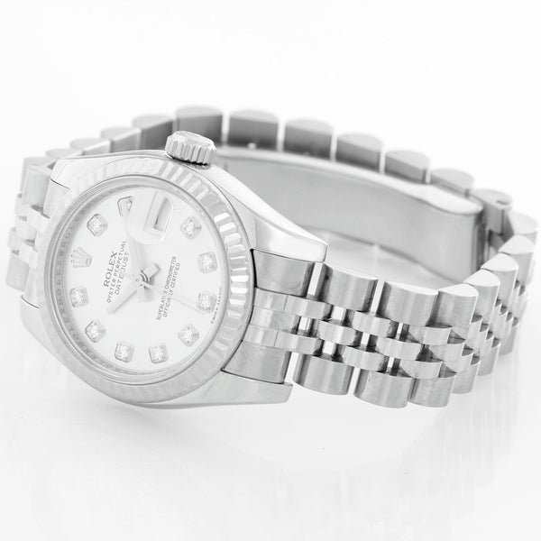 Rolex Ladies Datejust Stainless Steel Watch 179174