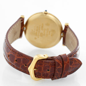 Must de Cartier Gold Vermeil Plaque Men's or Ladies Watch