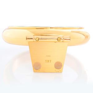 Jaeger-LeCoultre Baguette Skeleton Clock " Pocket Watch"  Ref 557