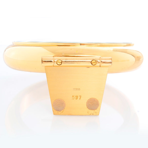 Jaeger-LeCoultre Baguette Skeleton Clock " Pocket Watch"  Ref 557