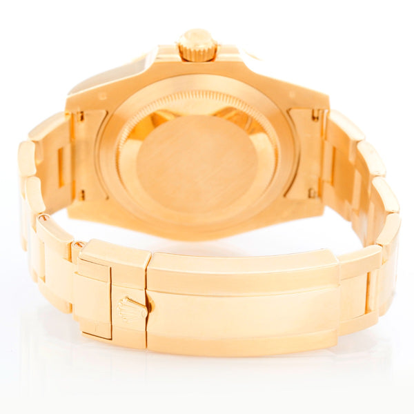 Rolex Submariner Men's 18k Gold Diver's Watch 116618