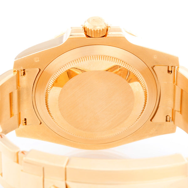 Rolex Submariner Men's 18k Gold Diver's Watch 116618