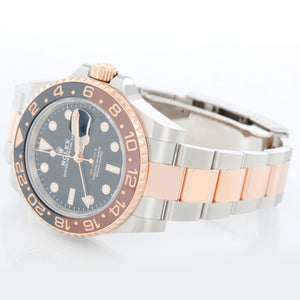 Rolex GMT-Master II Rose Gold and Stainless Steel Root Beer 126711
