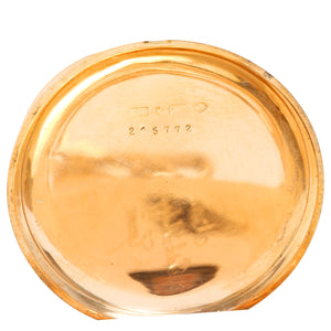 Patek Philippe 18K Yellow Gold Hinge Pocket Watch