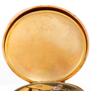 Patek Philippe 18K Yellow Gold Hinge Pocket Watch