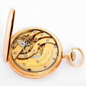 Patek Philippe 18K Yellow Gold Hinge Pocket Watch