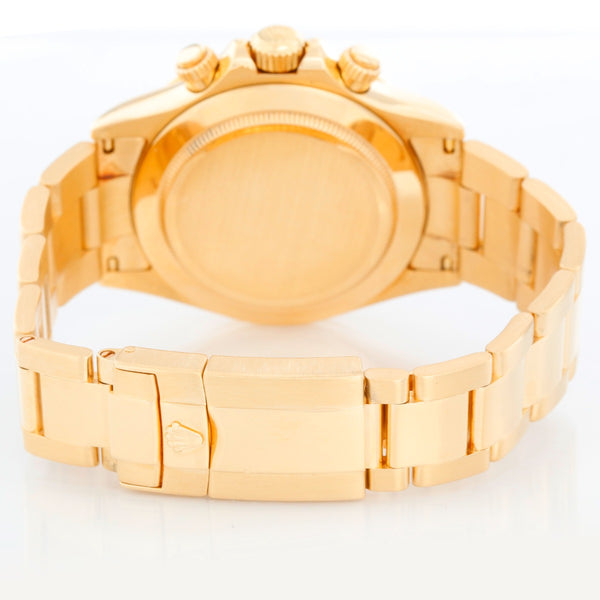 Rolex 18k Yellow Gold Cosmograph Daytona Men's Watch 116528 Gold Dial