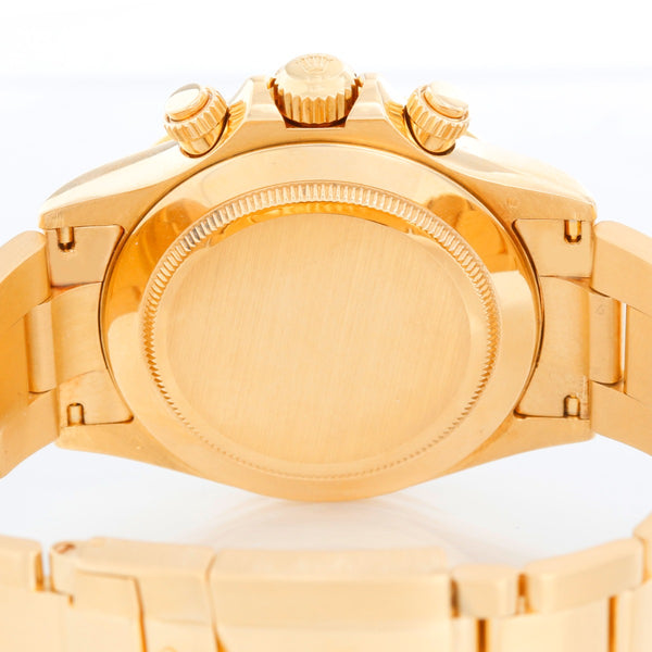 Rolex 18k Yellow Gold Cosmograph Daytona Men's Watch 116528 Gold Dial