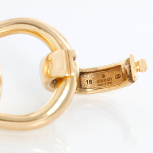 Gucci 18K Yellow Gold Horsebit Large Link Bracelet