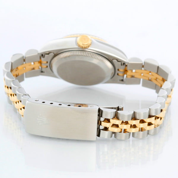 Ladies Rolex Datejust Watch 69173 Champagne Tapestry  Dial