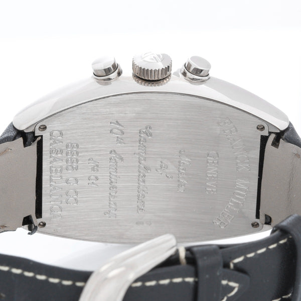 Franck Muller Casablanca 10th Anniversary 18K White Gold Men's Watch Ref 8885