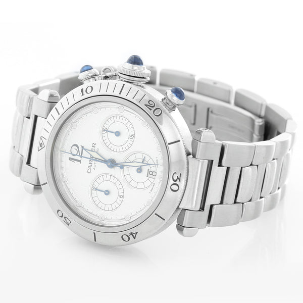 Cartier Pasha Stainless Steel Automatic Chronograph Watch W3103055 2113