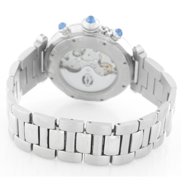 Cartier Pasha Stainless Steel Automatic Chronograph Watch W3103055 2113