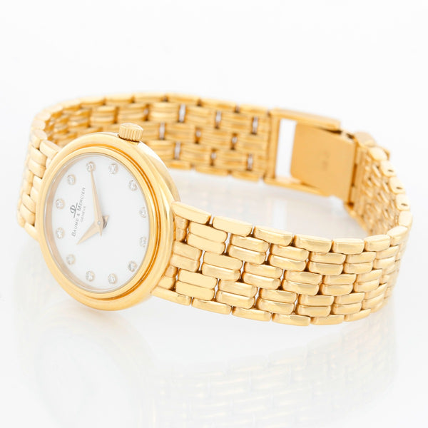 Baume & Mercier Ladies Classic Diamond Dial Watch 65323
