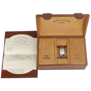 Franck Muller King Conquistador Men's Chronograph Stainless Steel Watch