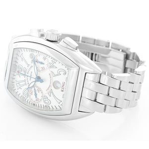 Franck Muller King Conquistador Men's Chronograph Stainless Steel Watch