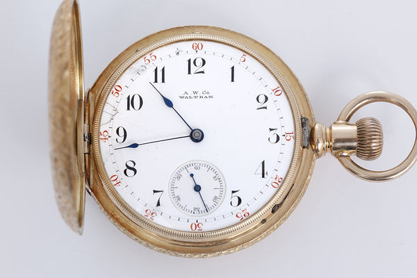 American Watch Company Waltham MOD 72 Pocket Watch