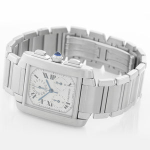 Cartier Tank Francaise Chronograph Men's Watch W51001Q3 2303