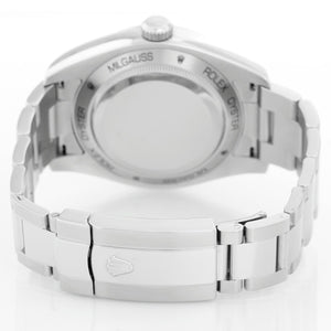 Rolex Milgauss Stainless Steel Men's Watch White Dial 116400