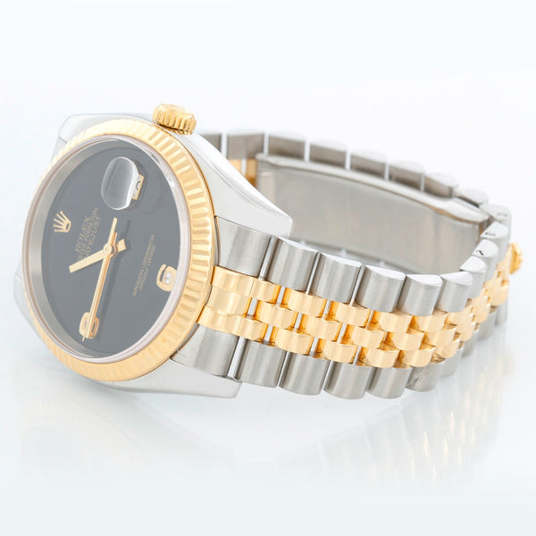 Rolex Datejust Men's 2-Tone Steel & Gold Watch Jubilee 116233