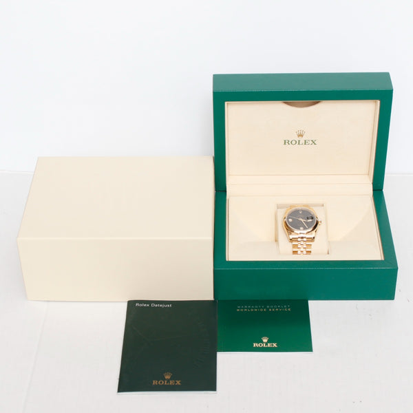 Men's Gold Rolex Datejust Watch 116208