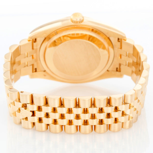 Men's Gold Rolex Datejust Watch 116208