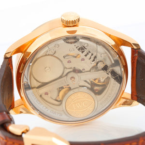 IWC Portuguese Perpetual Calendar 18k Rose Gold 42 mm Watch IW502213